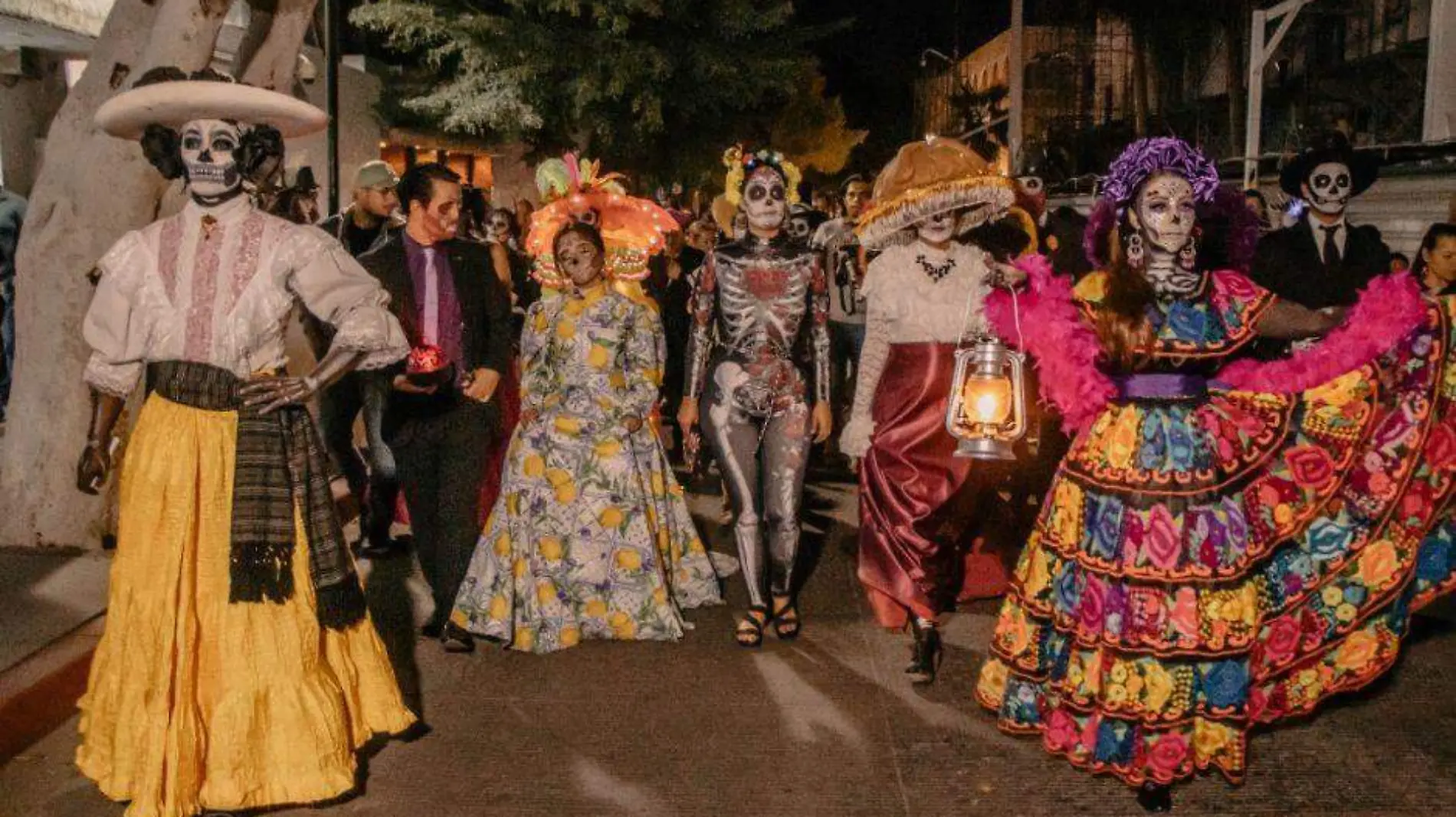 Marcha catrinas La Paz